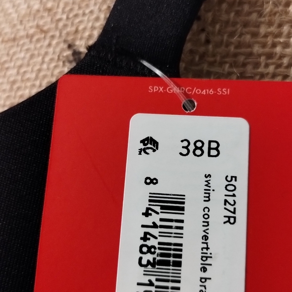 Spanx Swim Convertible Bra Size 38 B New With Tags - Picture 5 of 5